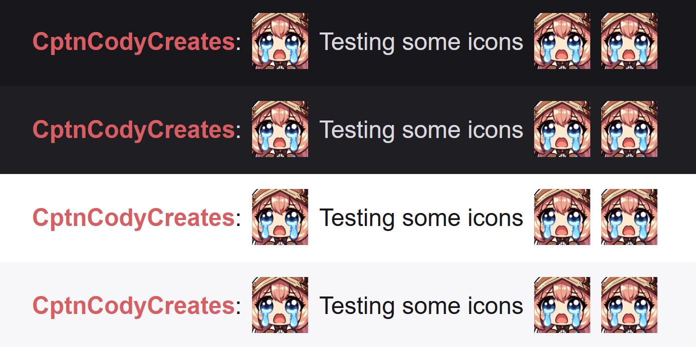 Battle Mage Girl Cry Emote for Twitch and Discord - Cute Chibi Icons for Gaming