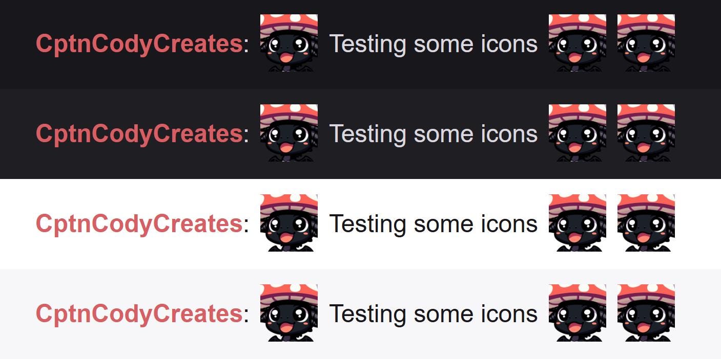 Black Dragon Mushroom Hat Emote for Gamer Twitch Discord