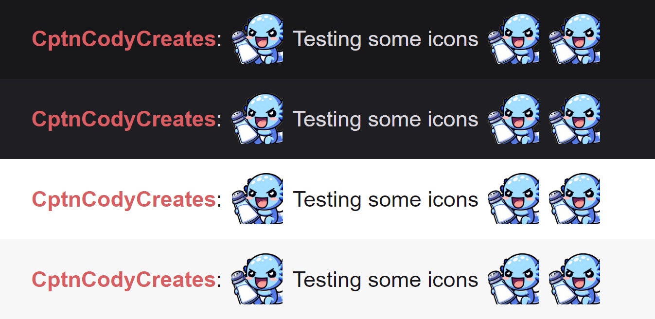Blue Axolotl Salty Emote - Cute Discord & Twitch Gaming Icons