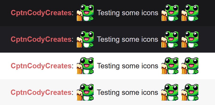 Green Frog Beer Emote for Twitch and Discord