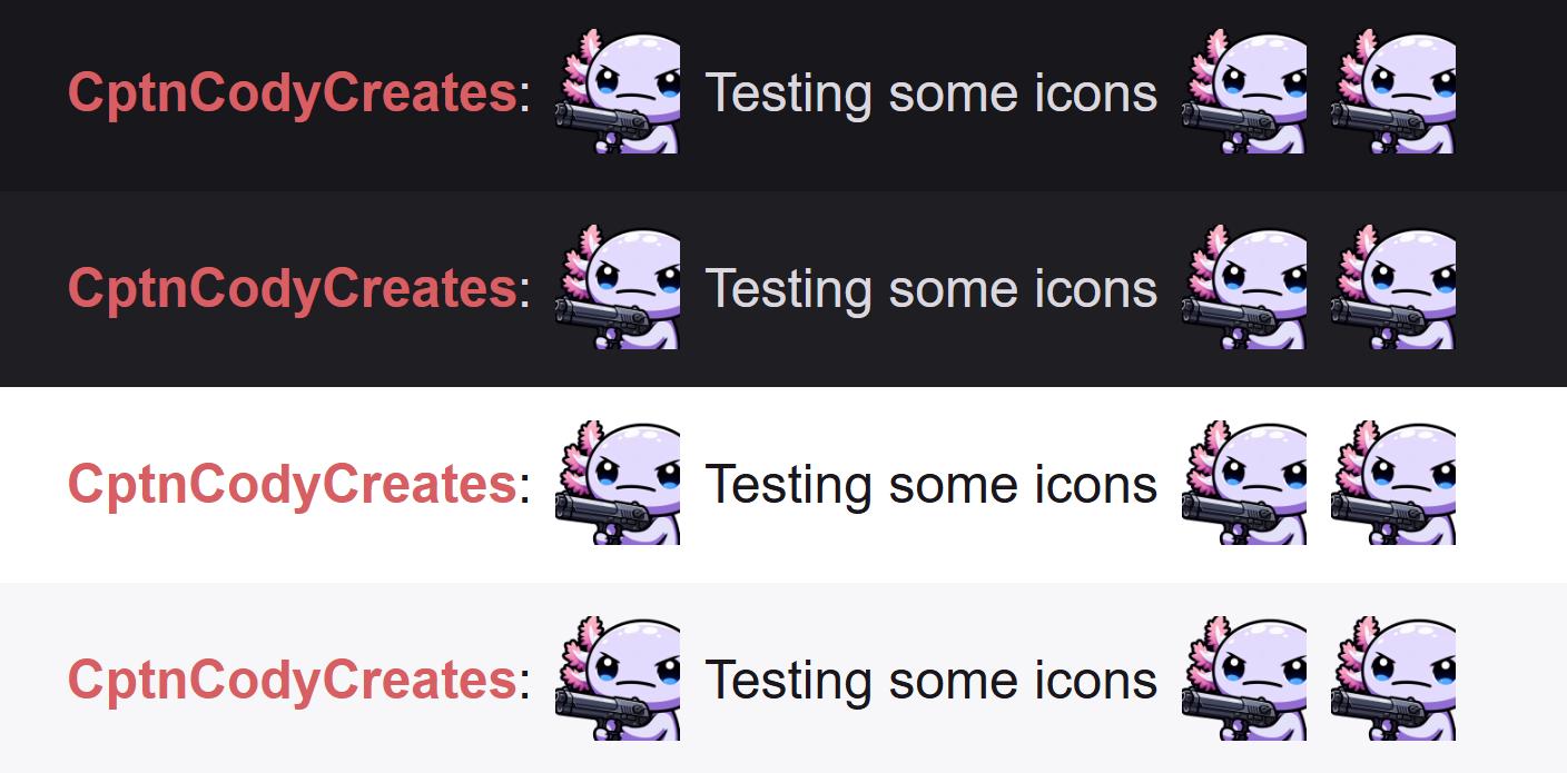 Axolotl Gun Emote | Purple Kawaii Chibi Icon for Twitch and Discord