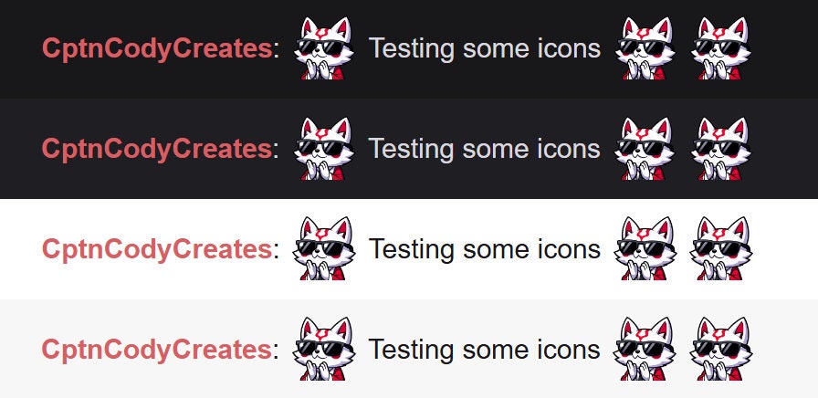 Kitsune Fox EZ Clap Emote for Twitch and Discord | Cute Kawaii Chibi Gamer Icon