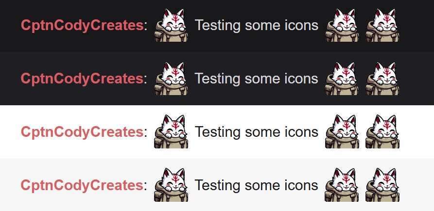 Kitsune Fox Carry Emote | Cute Kawaii Chibi Gamer Icon for Twitch & Discord Livestreams