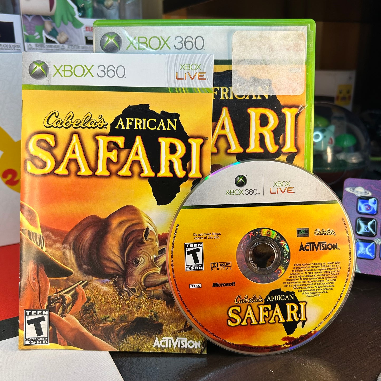 Cabela’s African Safari – Xbox 360 Game (Complete in Box, Flawed Case)