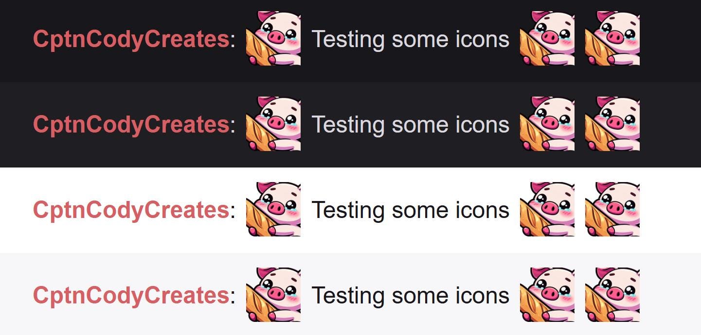 Pink Pig Baguette Emote for Twitch Discord Gaming