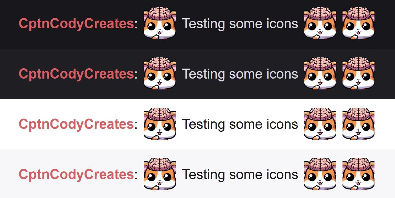 Hamster Big Brain Emote for Twitch Discord
