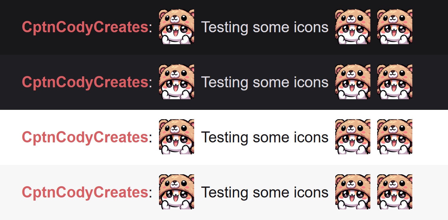 Hamster Teddy Bear Hat Emote for Twitch Discord