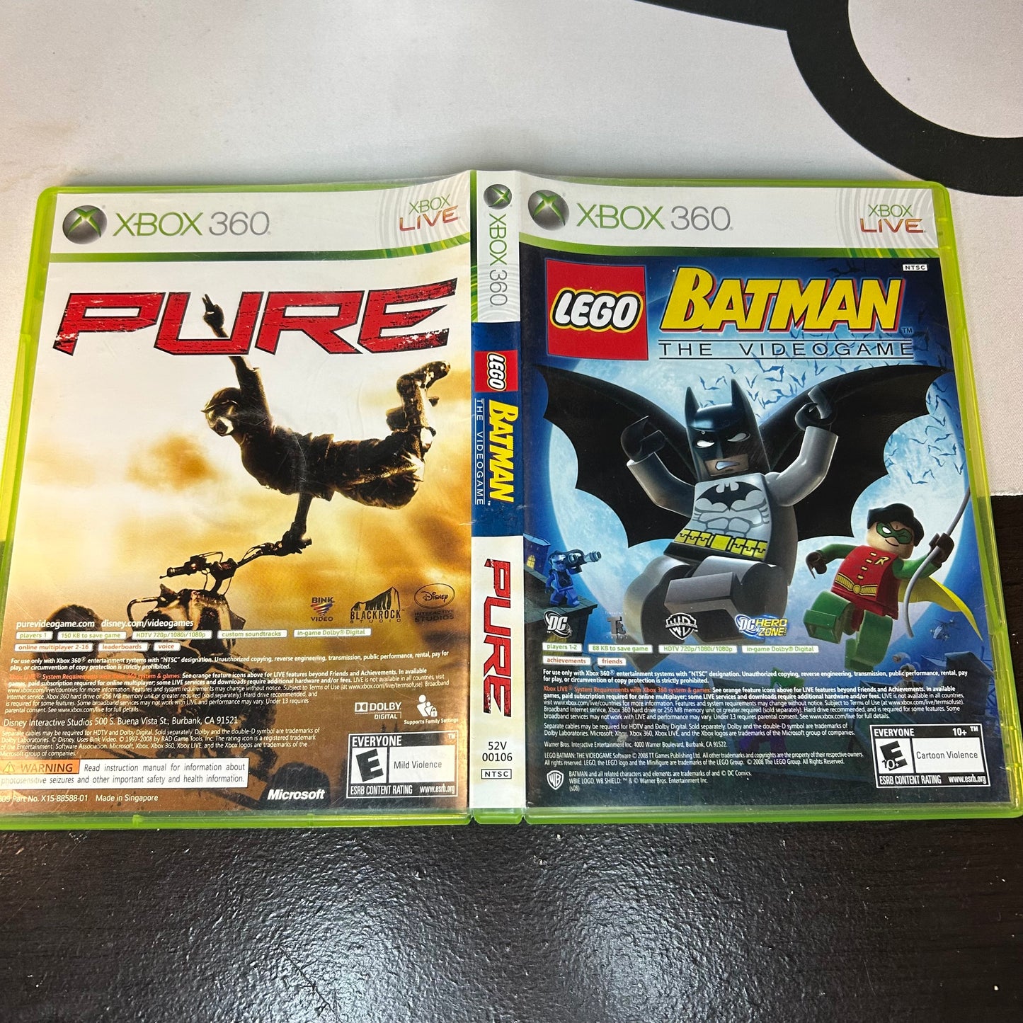 LEGO Batman / Pure – Xbox 360 Game (Complete in Box)