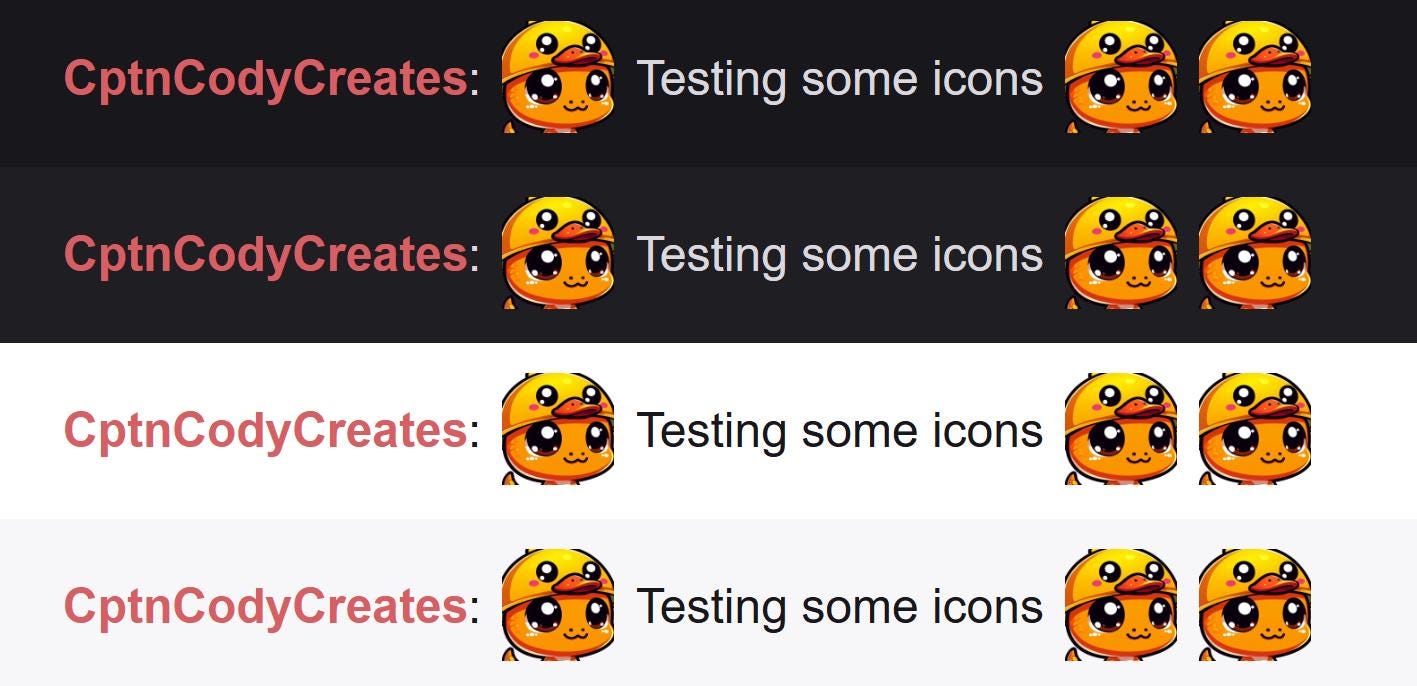 Orange Gecko Duck Hat Emote for Twitch & Discord