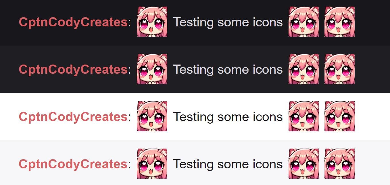 Pink Cat Girl Love Emote | Kawaii Anime Icons | Chibi Gamer Emotes for Twitch & Discord | Heart Eyes Simp Crush Bf Gf Hug Hold Cuddle Amor