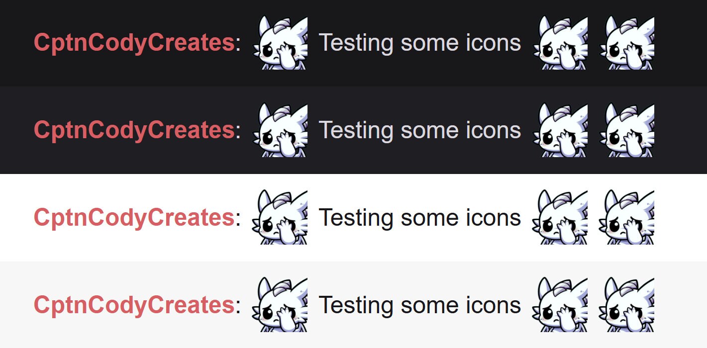 White Dragon Facepalm Emote | Kawaii Fantasy Icon for Twitch and Discord