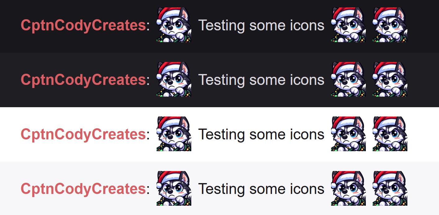 Husky Christmas Lights Emote for Twitch and Discord - Chibi Animal Icon | Dog Holiday Winter Tangle Santa Hat Snow Chaos Trouble
