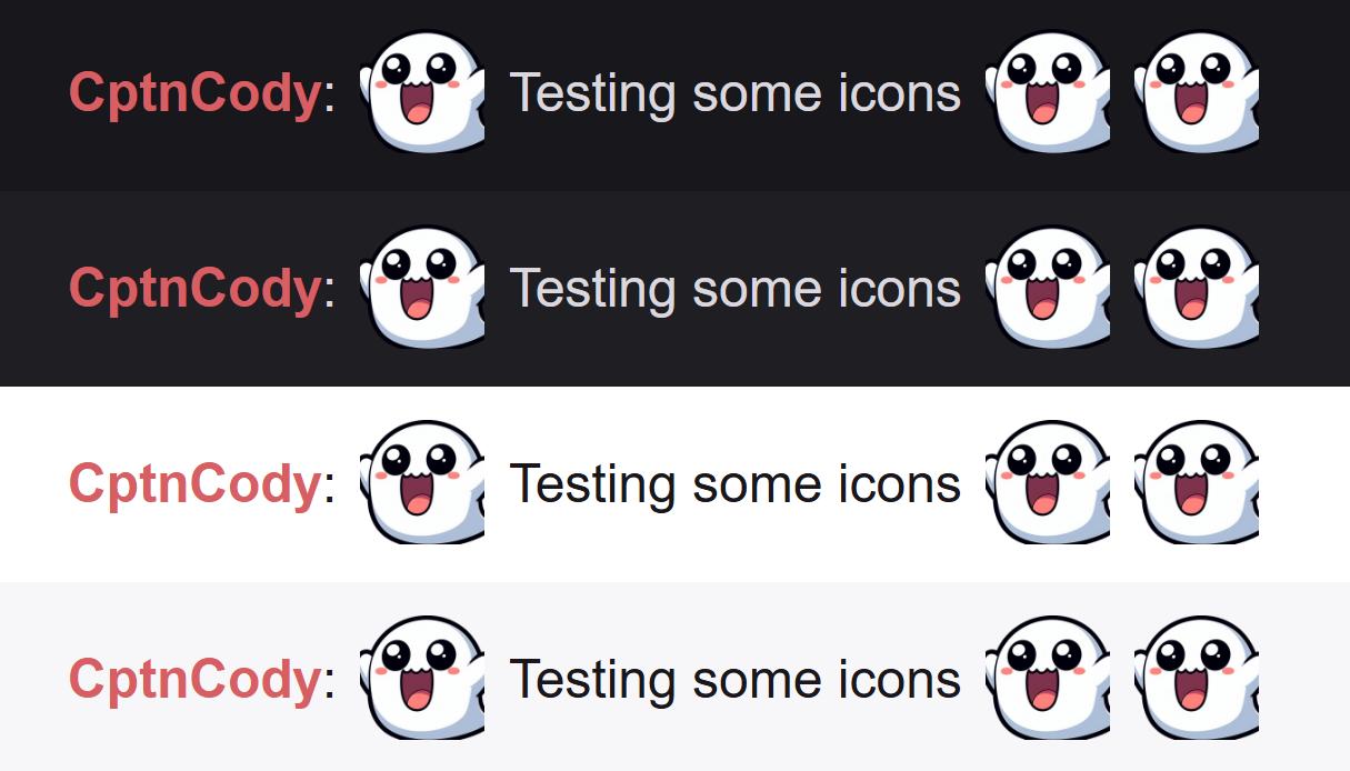 Ghost Lets Go Emote | Cute Kawaii Icon for Twitch and Discord Gamers