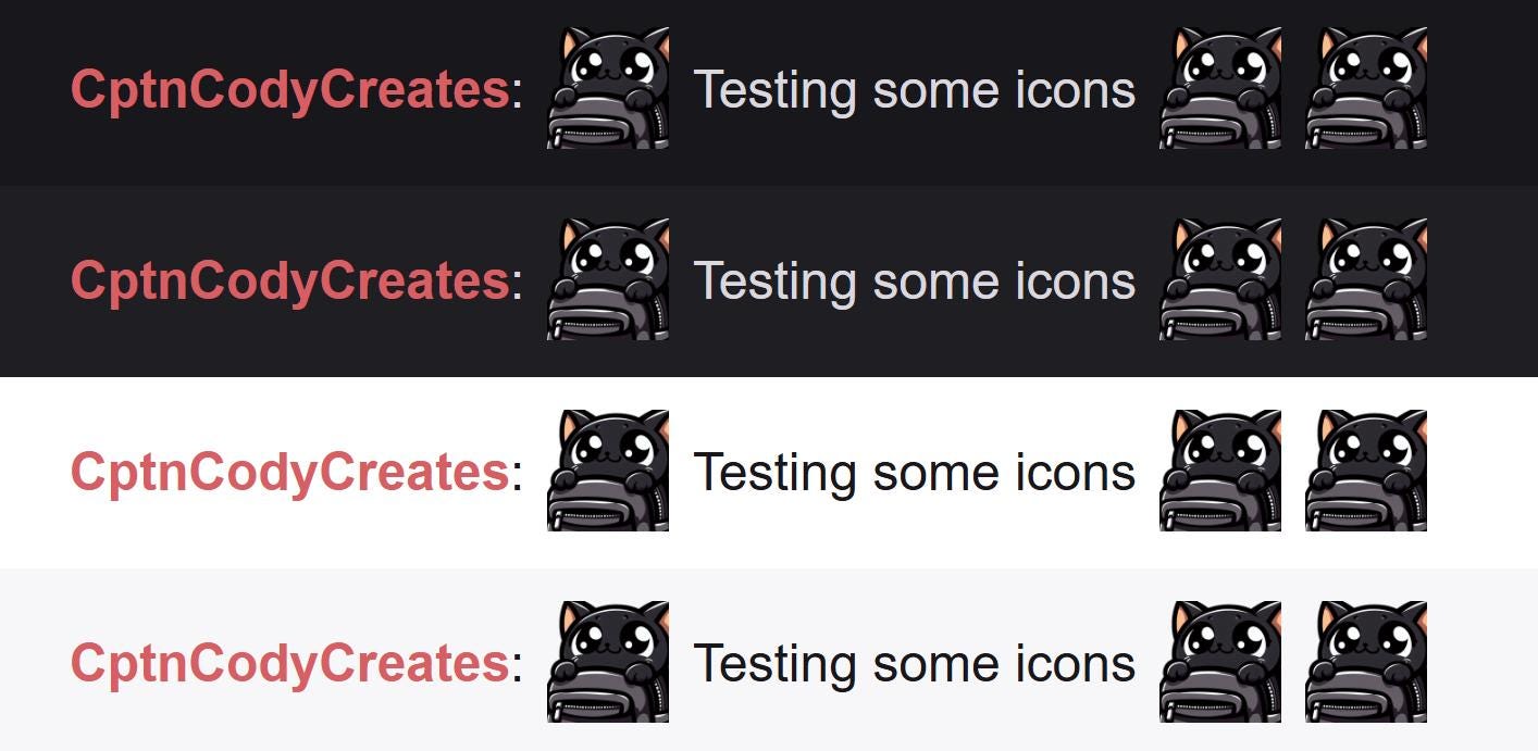 Black Cat Carry Emote for Twitch or Discord Streaming