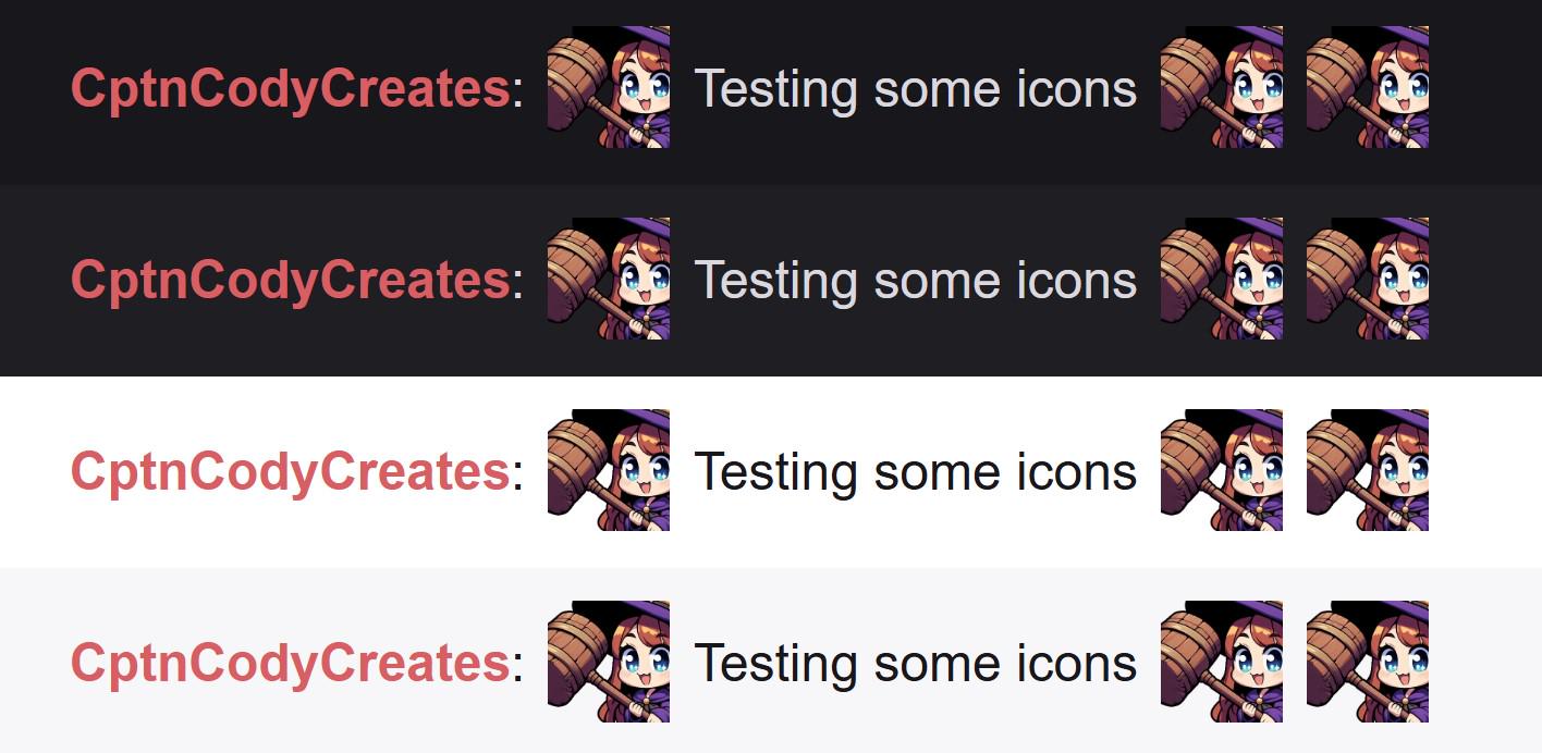 Witch Girl BONK Emote for Twitch and Discord - Cute Chibi Icons for Gaming