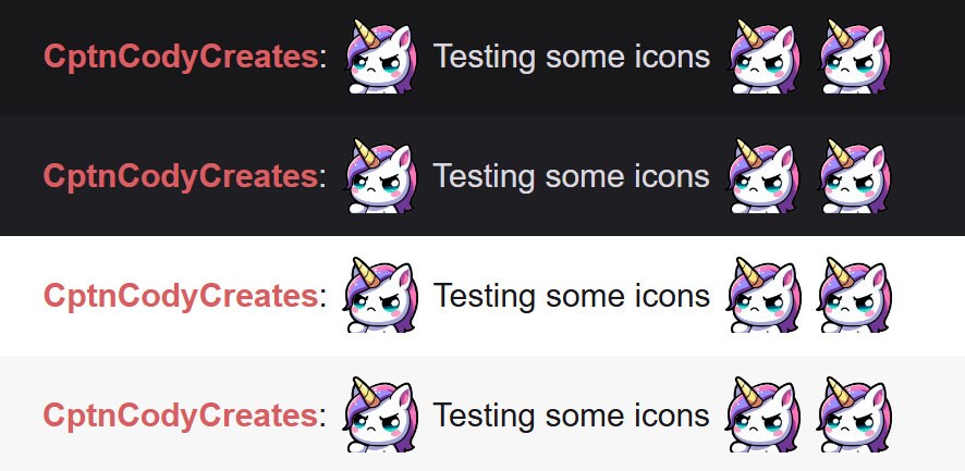 Unicorn Annoyed Emote for Twitch & Discord