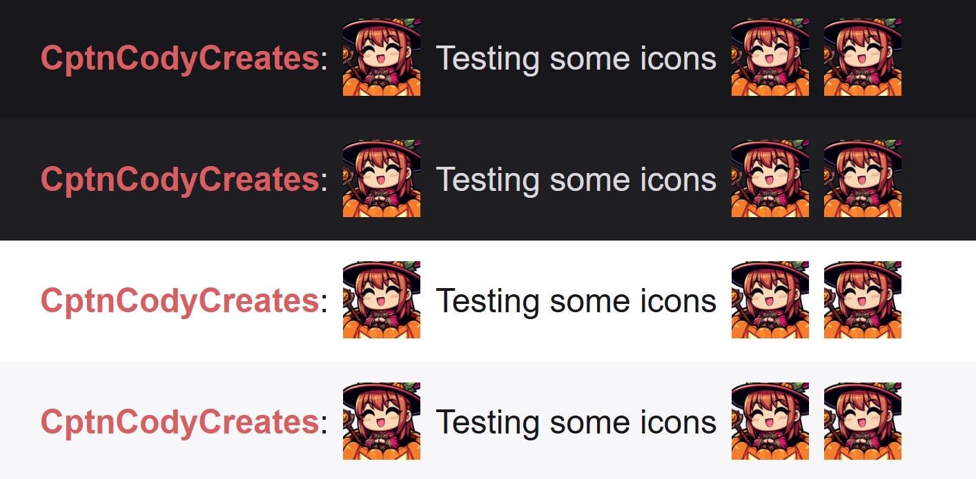 Battle Mage Girl Pumpkin Emote for Twitch and Discord - Cute Chibi Icons for Gaming