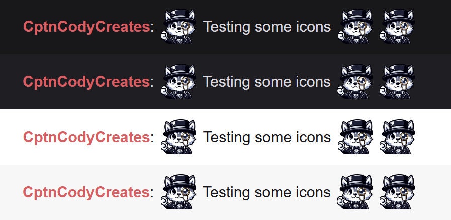 Husky Dapper Emote | Kawaii Monocle and Top Hat Icon for Twitch & Discord