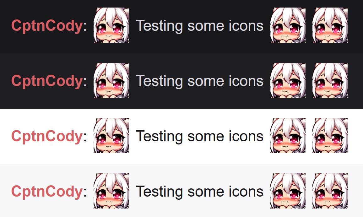 White-Haired Dragon Girl Blush Emote | Cute Anime-Inspired Icon for Twitch & Discord