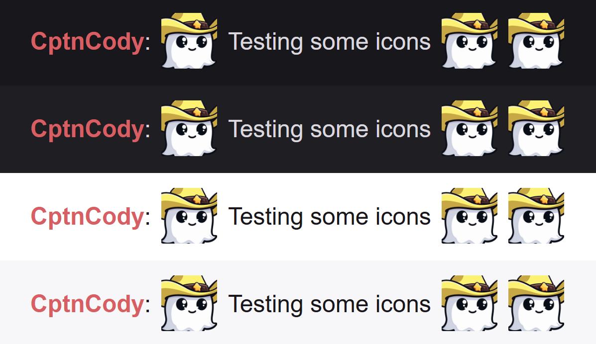 Ghost Cowboy Hat Emote | Cute Kawaii Icon for Twitch and Discord Gamers