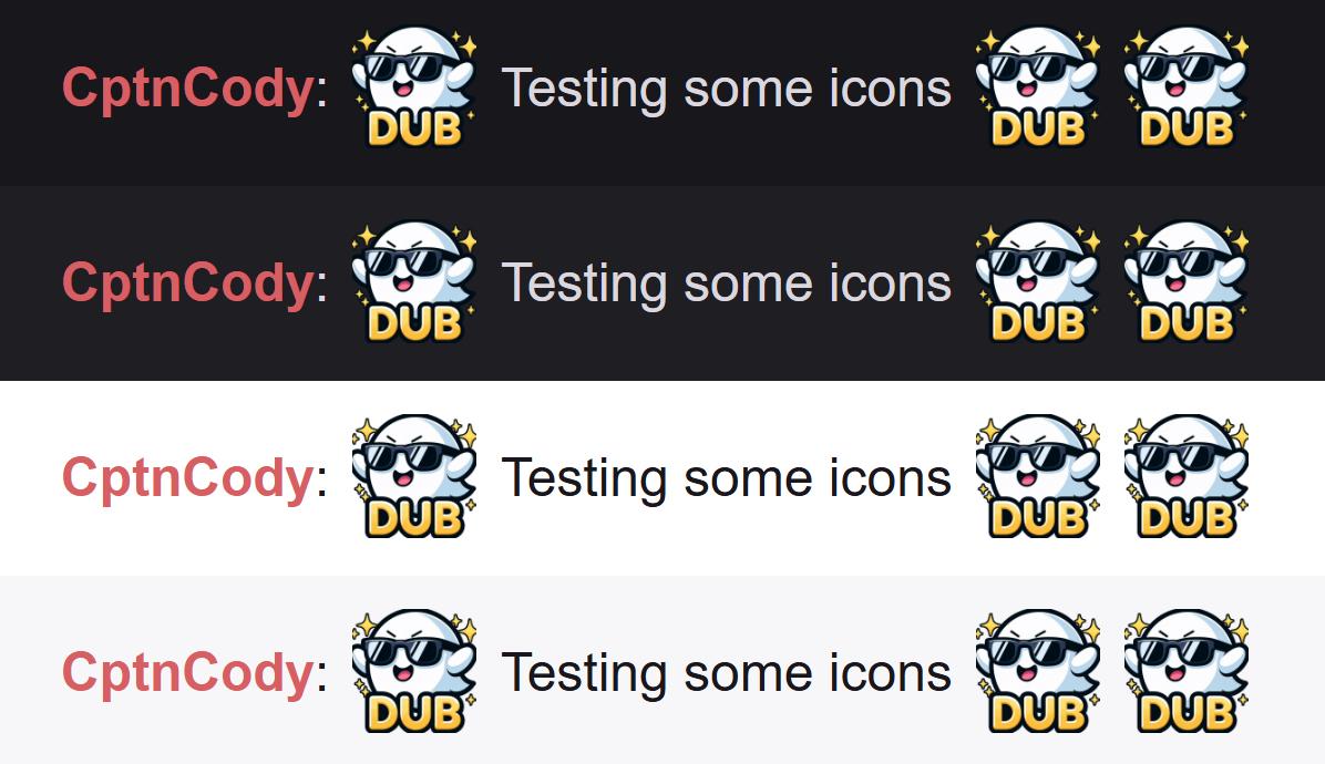 Ghost Dub Emote | Cute Kawaii Icon for Twitch and Discord Gamers