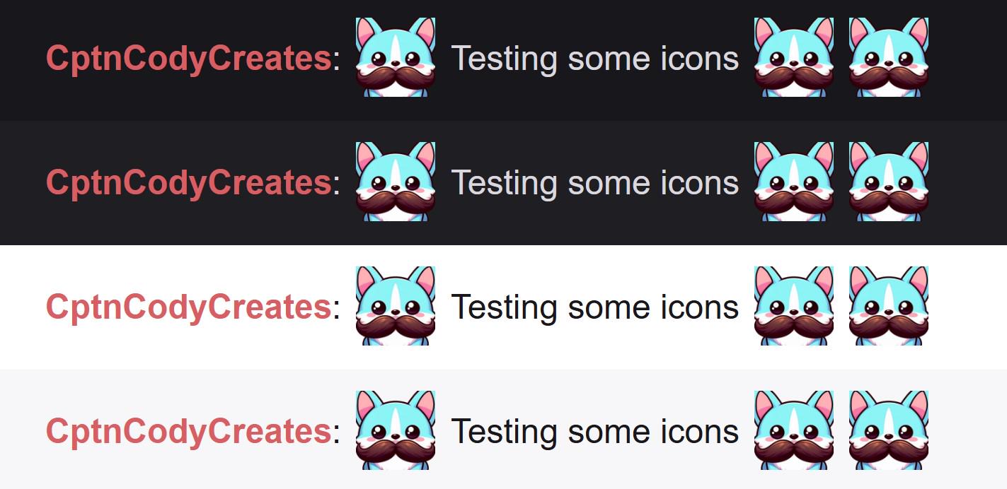 Blue Corgi Mustache Emote for Streamers and Gamers on Discord and Twitch