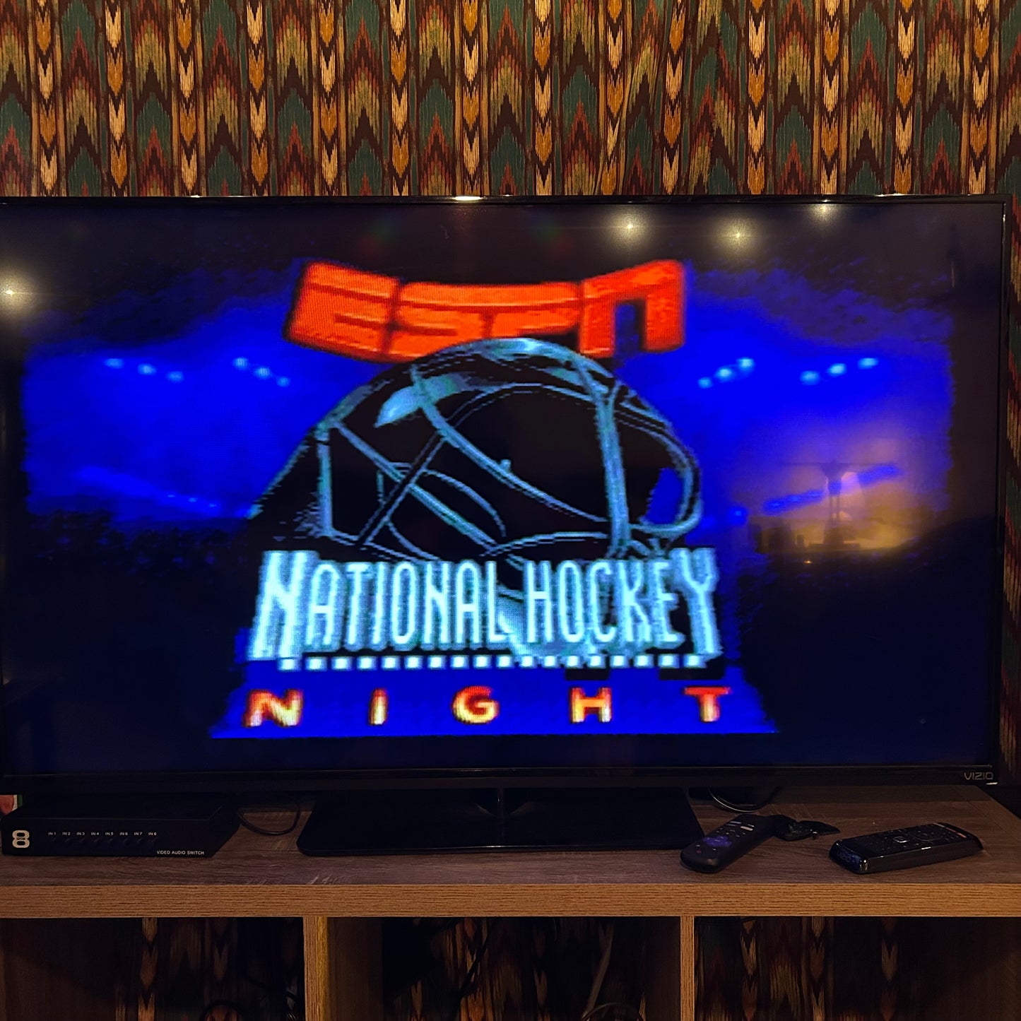 ESPN National Hockey Night – Sega Genesis Game (Complete in Box)