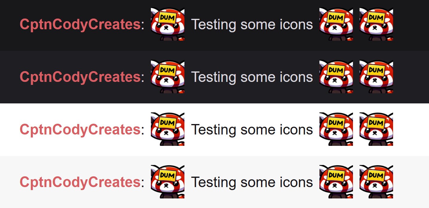 Red Panda DUM Emote for Twitch and Discord