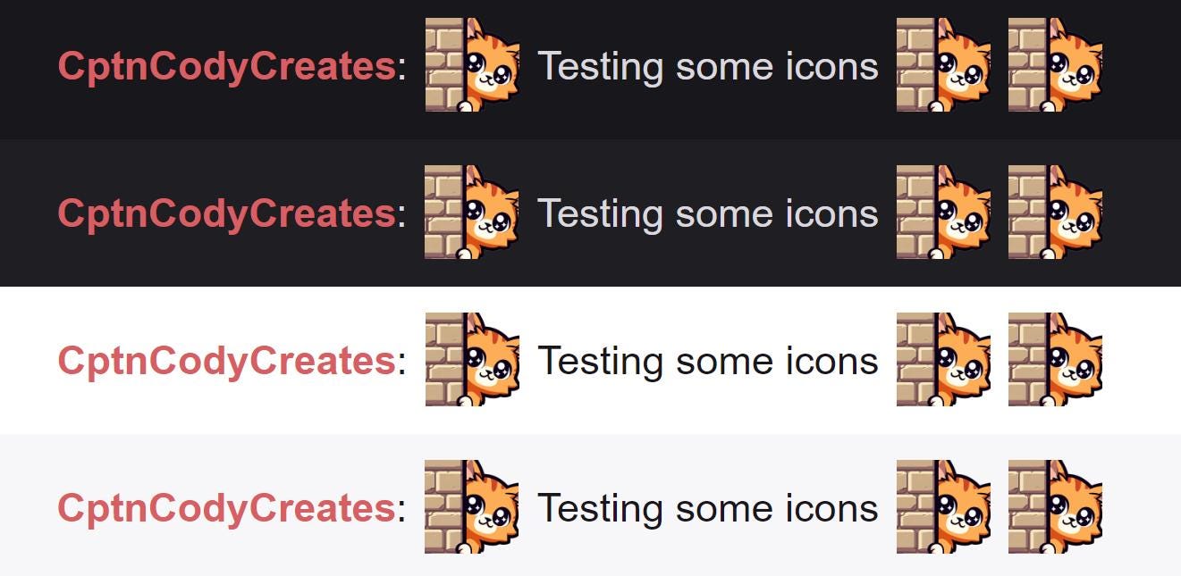Orange Tabby Cat Lurk Emote for Twitch Discord Gamer Chats
