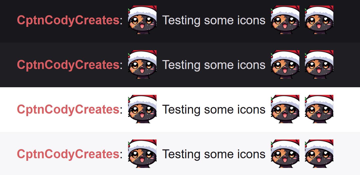 Tortoiseshell Cat Santa Hat Emote for Discord Twitch Christmas