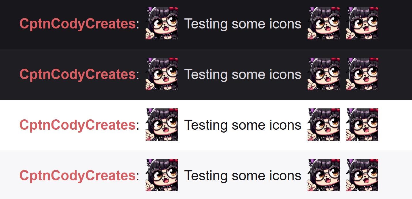 Goth Cat Girl Nerd Emote for Twitch and Discord Livestreams | Um Actually Smart Wrong Correct Glasses Fang Halloween Spooky