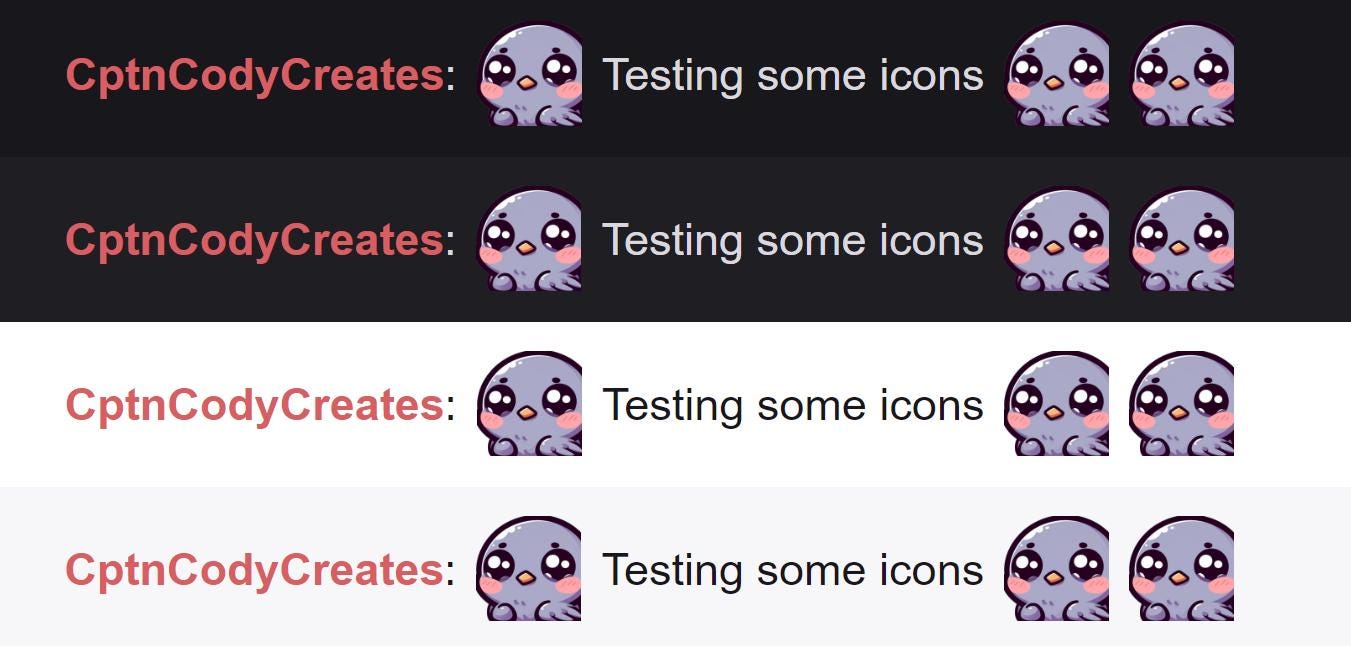 Pigeon Blush Emote | Kawaii Bird Icon for Twitch & Discord