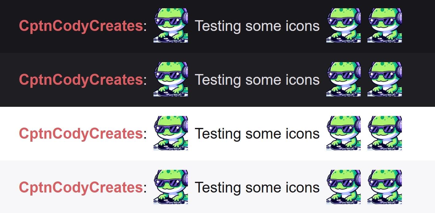 Green Gecko DJ Emote for Twitch and Discord