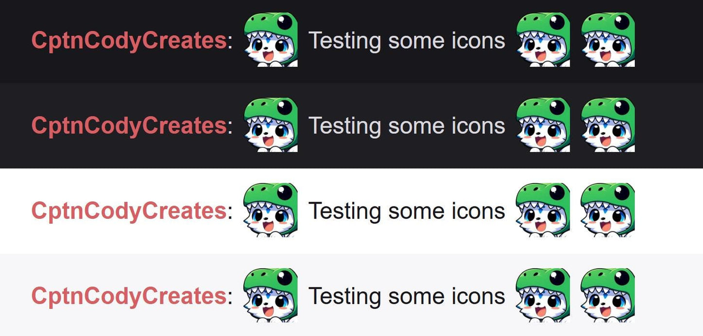 Kitsune Fox Dinosaur Hat Emote | Kawaii Fantasy Icon for Twitch and Discord