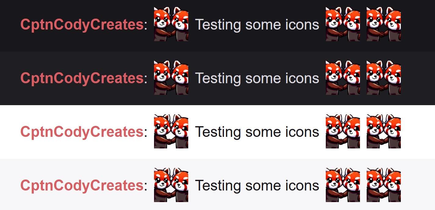 Red Panda Handshake Emote | Cute Twitch and Discord Greeting Icon