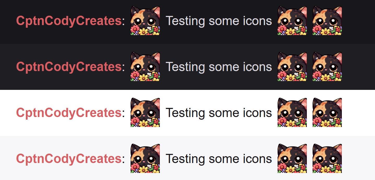Tortoiseshell Cat Spring Lurk Emote | Cute Twitch Discord Icon | Kawaii Chibi Gamer Emote Tortie Hide Sneak Peek Flower Floral Stare Petal