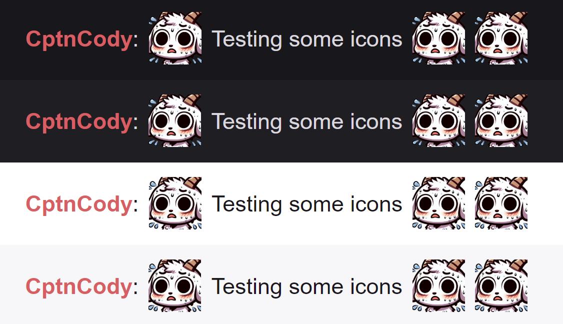 Goat Anxious Emote | Kawaii Nervous Chibi Icon for Twitch and Discord