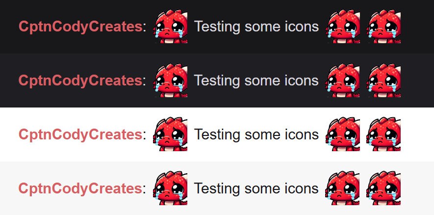 Red Dragon Sad Emote | Cute Twitch Discord Icons | Kawaii Chibi Gamer Emotes for Livestreams Cry Crying Tears Fantasy Draco Sniffle Despair