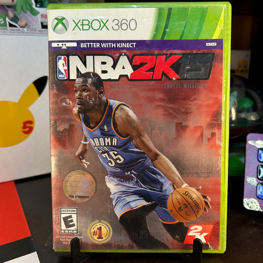 NBA 2K15 – Xbox 360 Game (Complete in Box, Flawed Case)