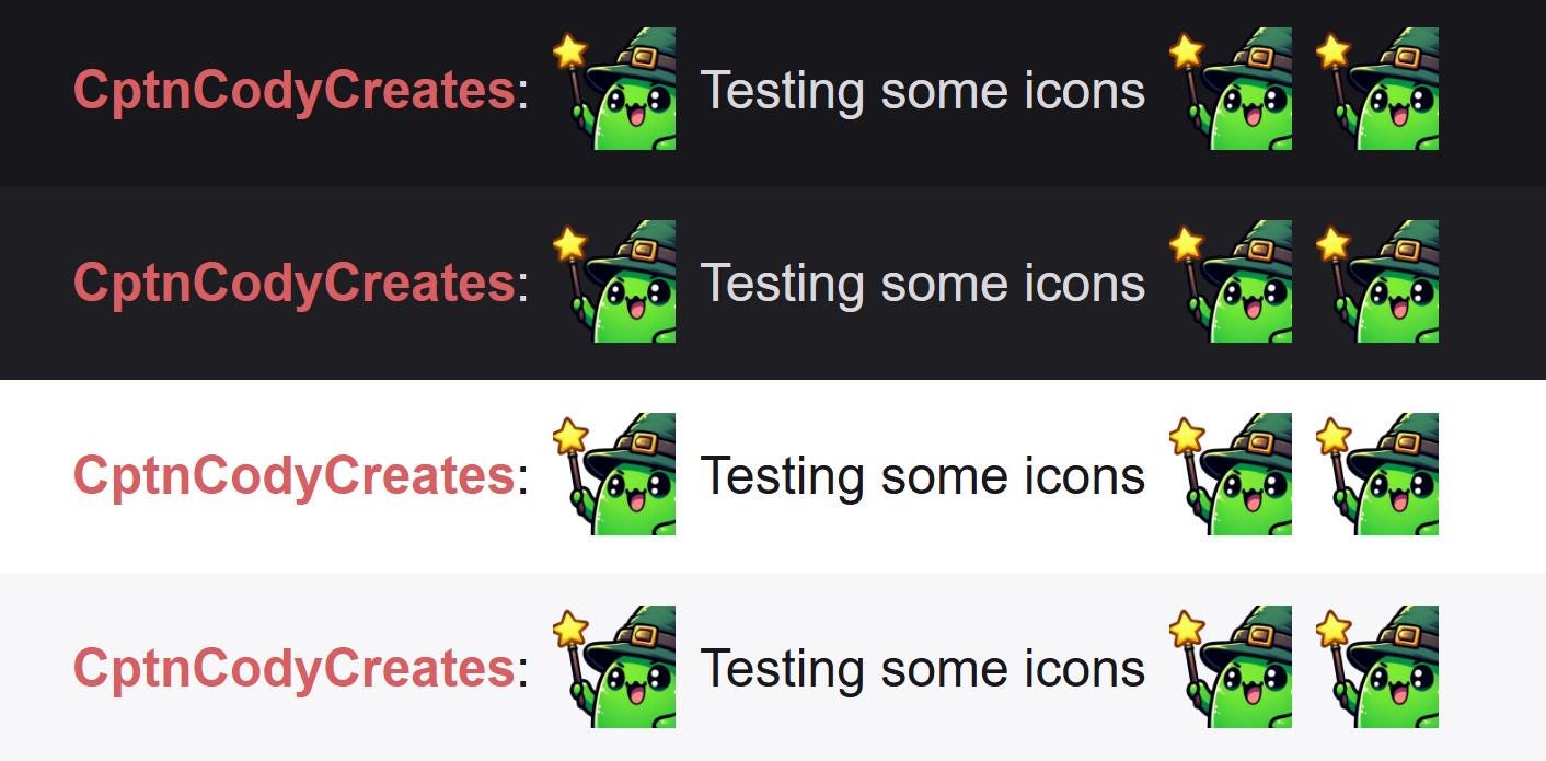 Green Slime Blob Magic Emote for Twitch and Discord