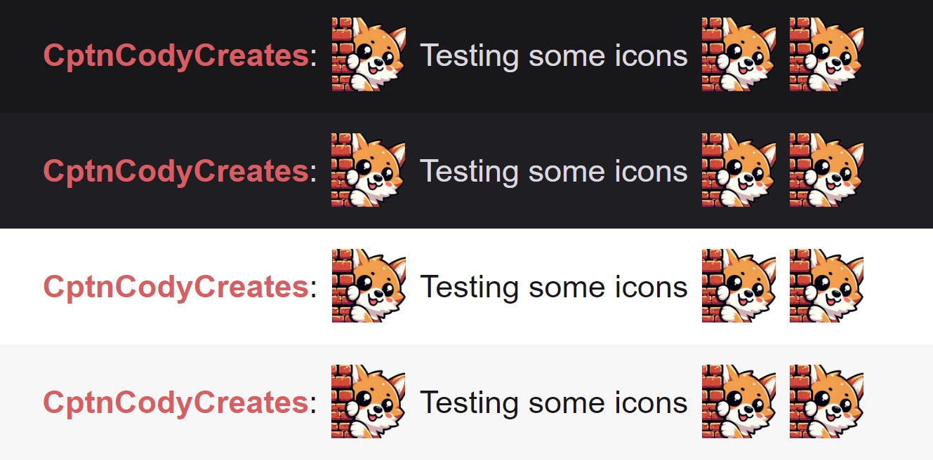 Corgi Lurk Emote for Streamers and Gamers on Discord and Twitch