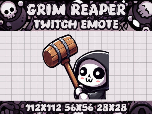 Grim Reaper Bonk Emote for Twitch, Discord, and Gaming
