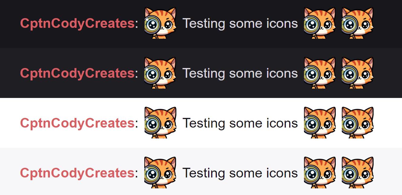 Orange Tabby Cat Zoom Emote for Twitch Discord
