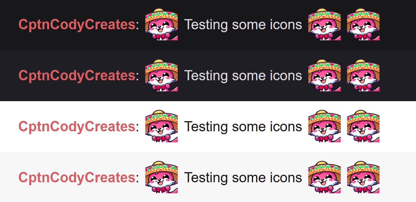 Pink Otter Mariachi Emote for Twitch and Discord