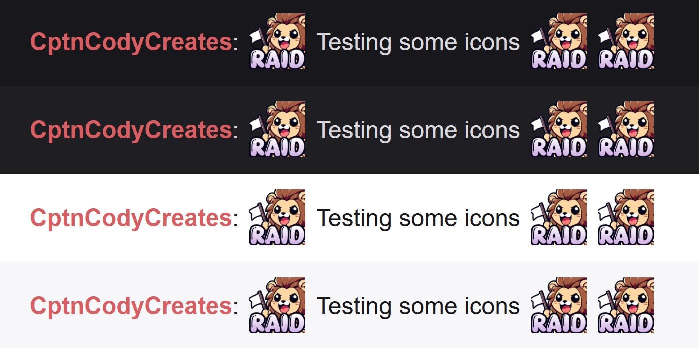 Lion Raid Emote for Twitch and Discord Streaming