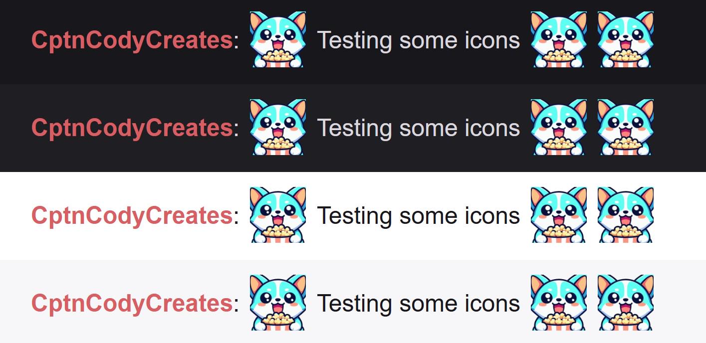 Blue Corgi Popcorn Emote for Streamers and Gamers on Discord and Twitch
