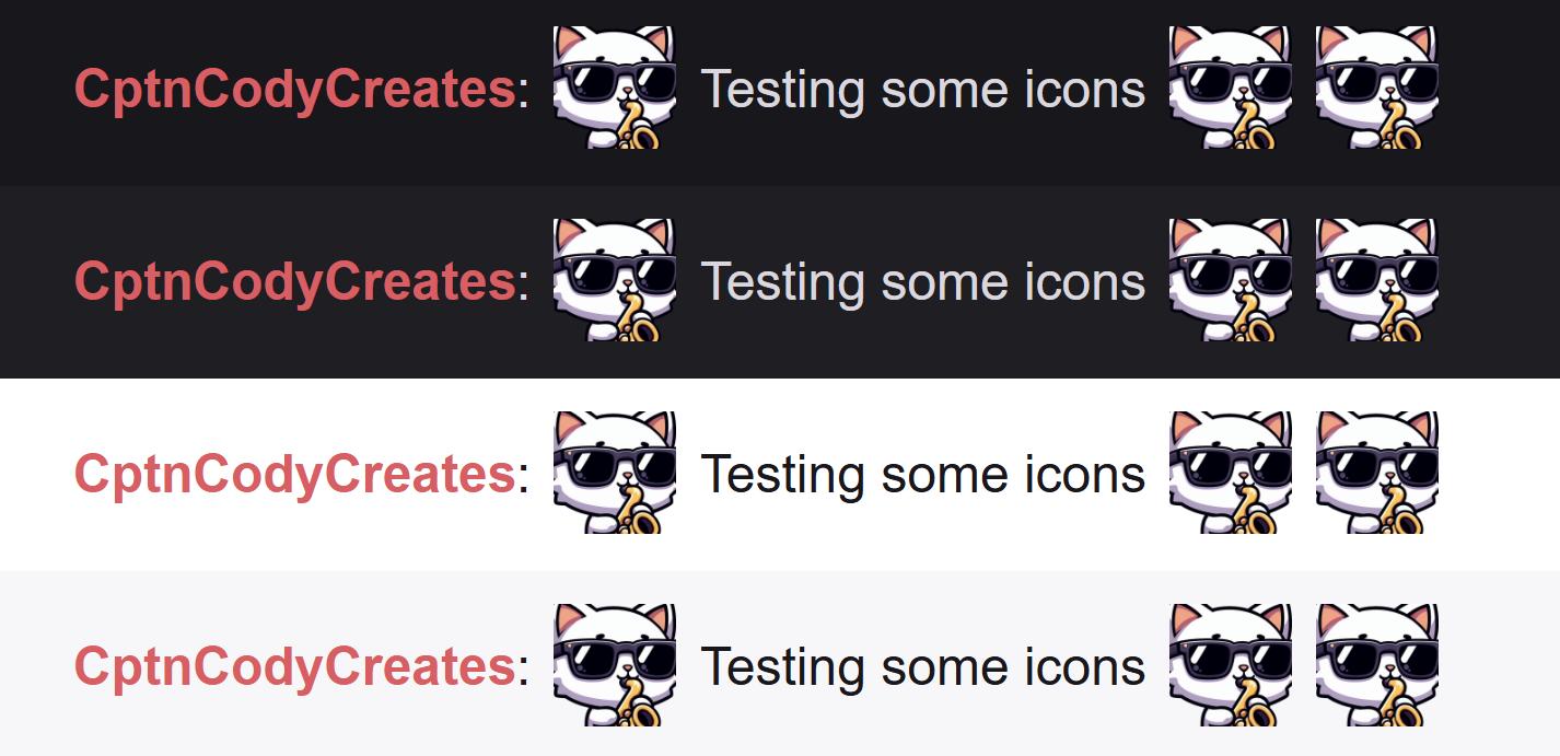 White Cat Saxophone Emote | Kawaii Chibi Jazz Icon for Twitch and Discord
