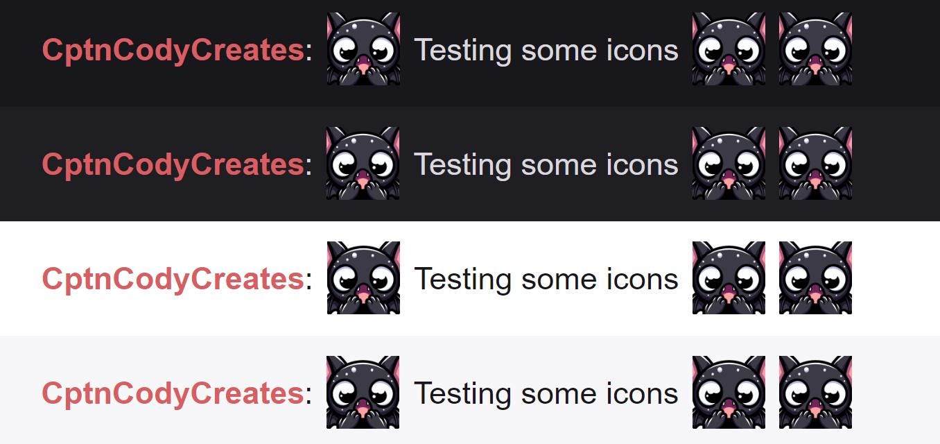 Black Bat Gasp Emote for Twitch Discord Halloween Chibi Gamer Icon | Spooky Horror Dracula Boo Shocked Surprised Caught Off Guard Weird